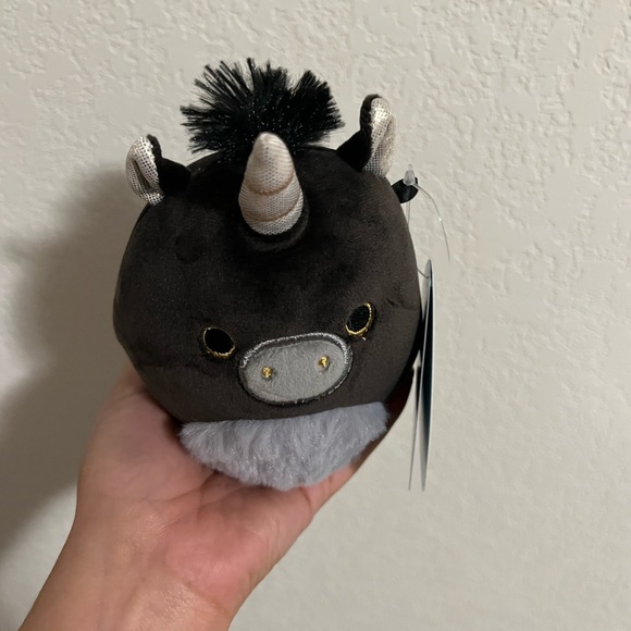 New 5” Nicolita Black And Gray Unicorn Squishmallows - Picture 7 of 10